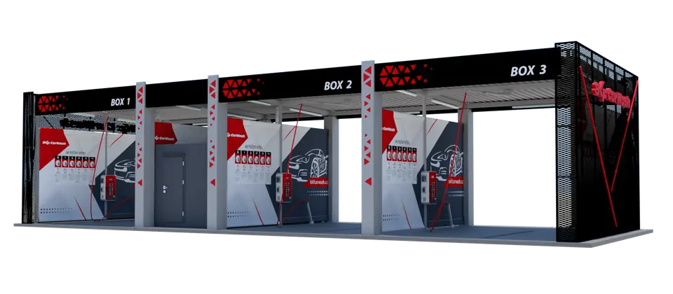 Station de lavage BKF en conteneur