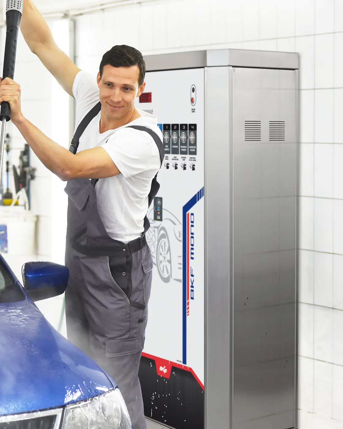 Station de lavage à une piste BKF Mono